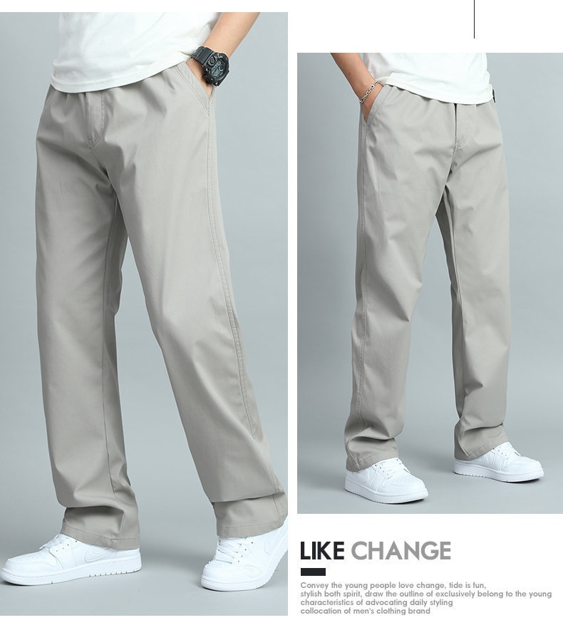 boy Cross-Border Foreign Trade Casual Spring Summer Autumn New Cotton Sports Cargo Suit Pants Men's Trousers_voghion.com