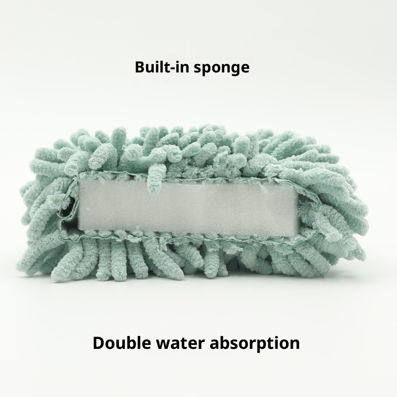 Asciugamano per bambini con pallina in ciniglia con animali dei cartoni animati Lillian Kang Le House, carino e spesso, da appendere_voghion.com