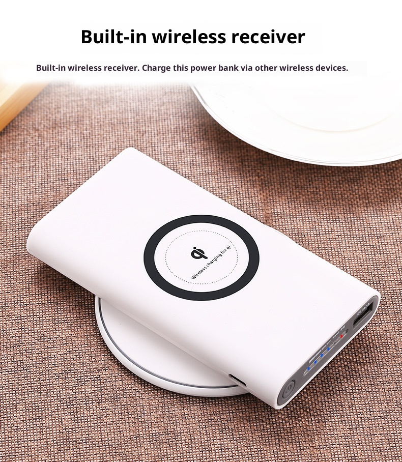 techglobe Neue 10000mAh 3-in-1 Powerbank mit kabellosem Ladegerät, ultradünn, Großhandel_voghion.com