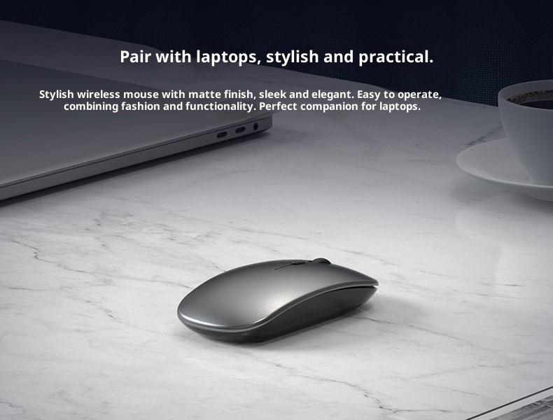 Techglobe Bluetooth Silent Rechargeable Dual-Mode Desktop Office Gaming Laptop Universal Wireless Mouse_voghion.com