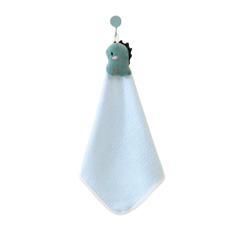 Lillian Kore Versiyonu Karikatür Yeni Mutfak Askılı El Havlusu Hızlı Kuruyan Bez Çocuklar Kalınlaştırılmış Mercan Polar Emici_voghion.com