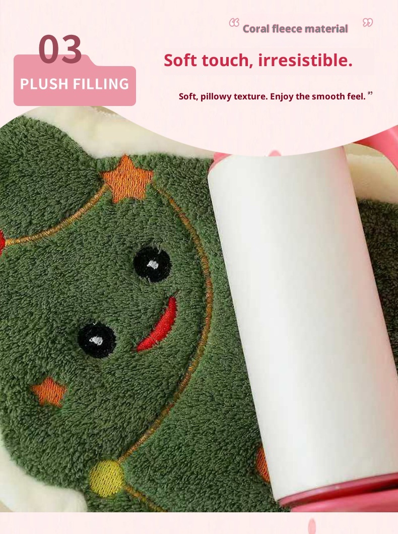 Lillian Cross-Border Creative Christmas Kitchen Household Cartoon Hand Absorbent Children's Hanging Small Towel_voghion.com