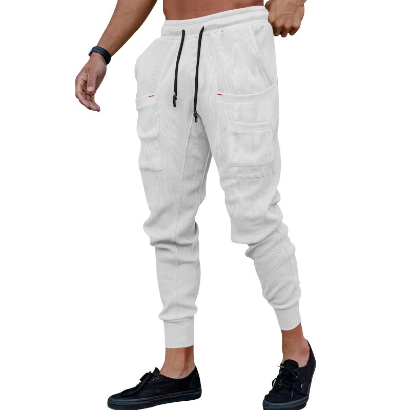 boy 2025 Cross-Border Autumn Sports Sweatpants Loose Joggers Multi-Pocket Men's Casual Long Pants_voghion.com