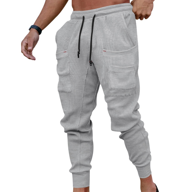 boy 2025 Cross-Border Autumn Sports Sweatpants Loose Joggers Multi-Pocket Men's Casual Long Pants_voghion.com