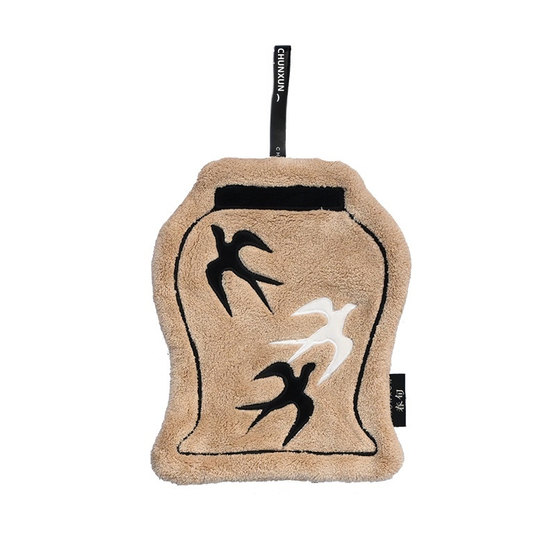 Lillian New Thickened Hanging Super Absorbent Bathroom Quick-Dry Coral Fleece Non-Stinky Kitchen Soft Hand Towel_voghion.com