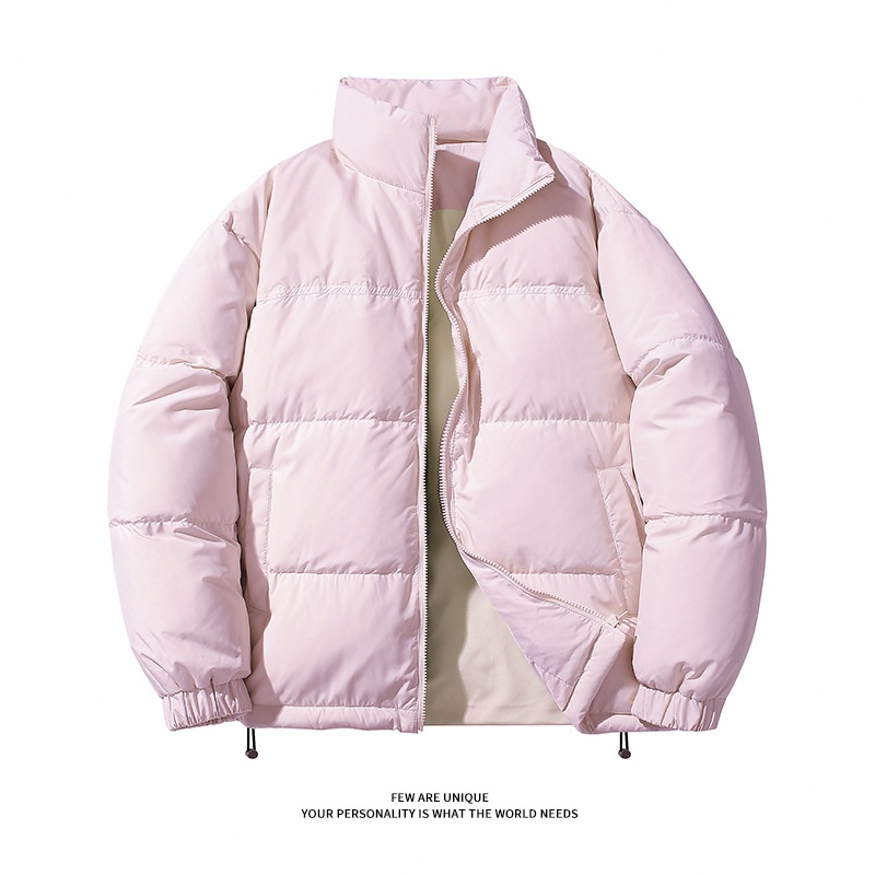 ActiveGo 2023 Winter Short Thickened Jacket Unisex White Duck Warm Top Casual Trendy Down Coat_voghion.com