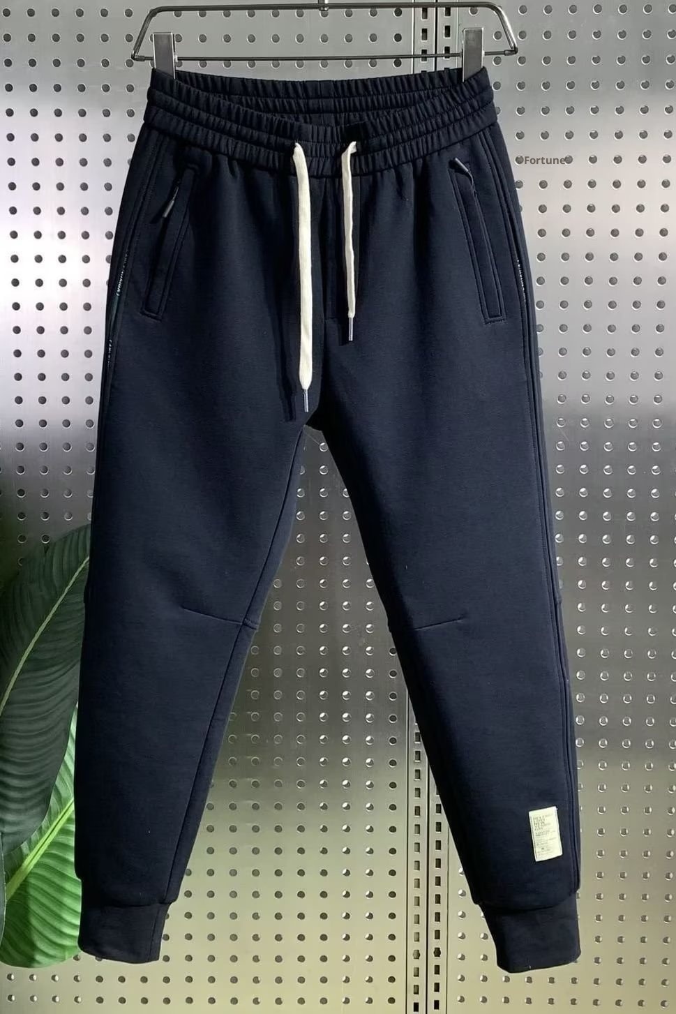 Pantalon de jogging long de sport décontracté pour homme, automne-hiver, nouvelle marque, tendance, en maille, ample, polyvalent, élastique et slim._voghion.com