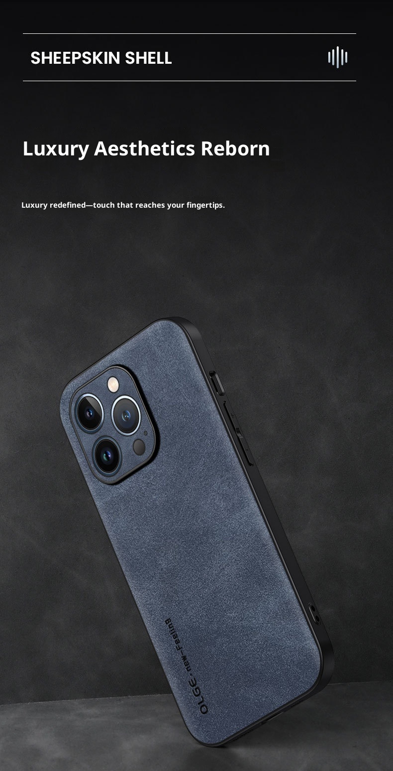 TechGlobe 14 Max Handyhülle, 13 Herren-Handyhülle aus Schafsleder mit Rundumschutz und Fallschutz, 12 Sense Business Handyhülle, 15 Pro Handyhülle für Damen_voghion.com