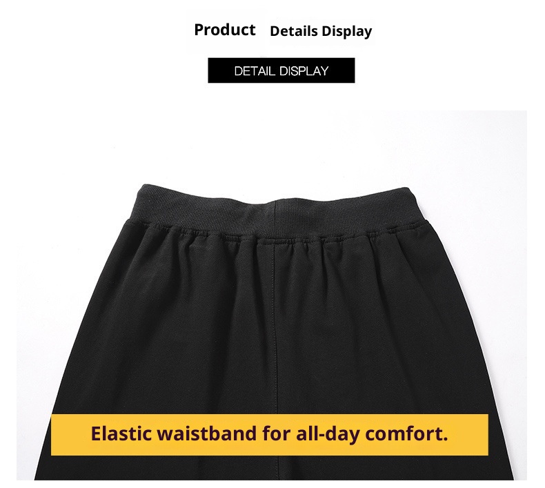 boy Sweatpants Autumn Cotton Loose Casual Men's Joggers Spring Trendy Versatile Cuffed Long Pants Men_voghion.com