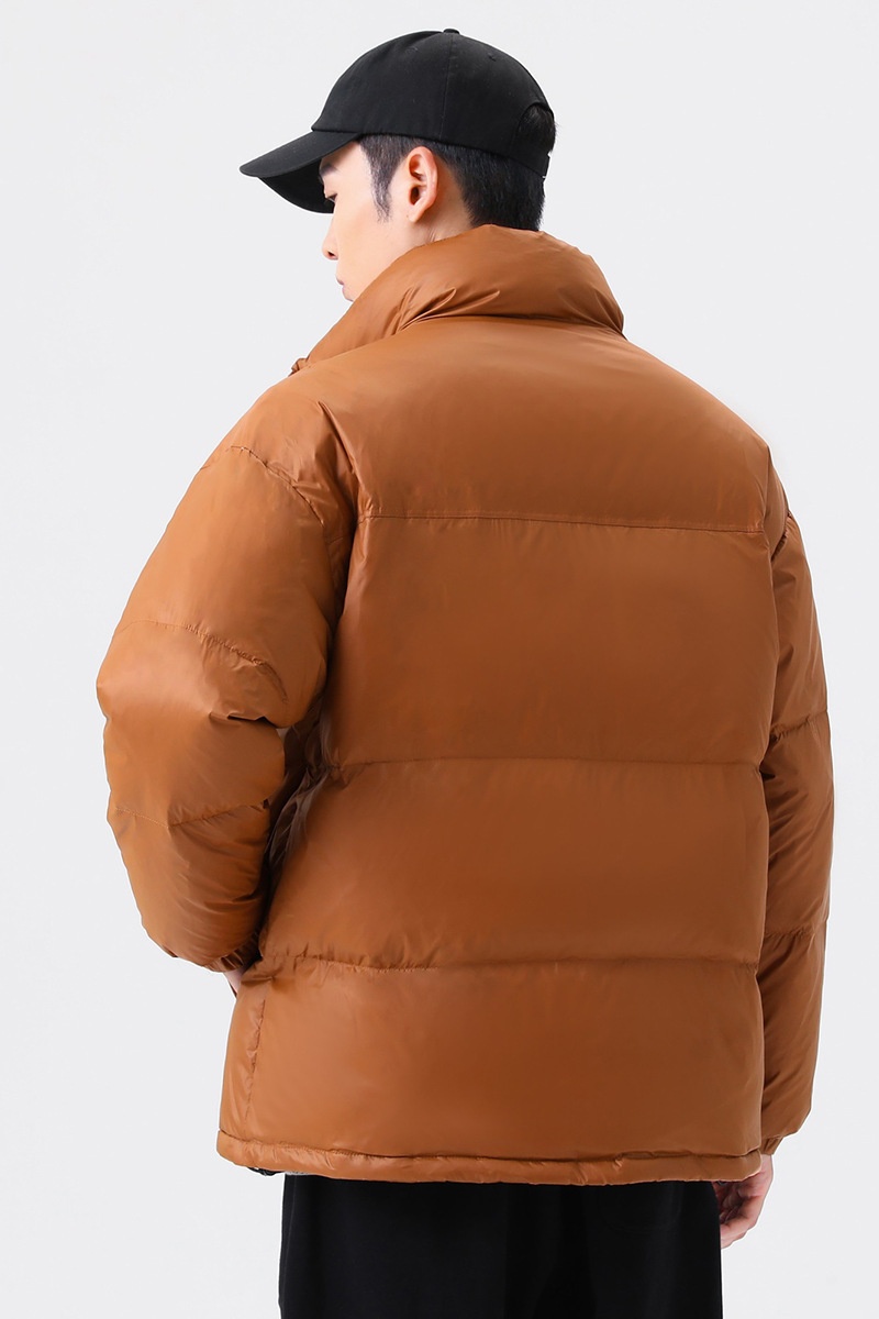 ActiveGo 2023 Winter Short Thickened Jacket Unisex White Duck Warm Top Casual Trendy Down Coat_voghion.com