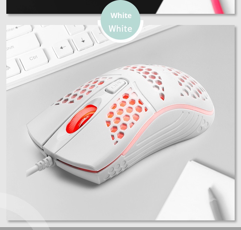 Techglobe KDW 001 Wired For Office Gaming Laptop USB Large Business Home Computer Mouse_voghion.com