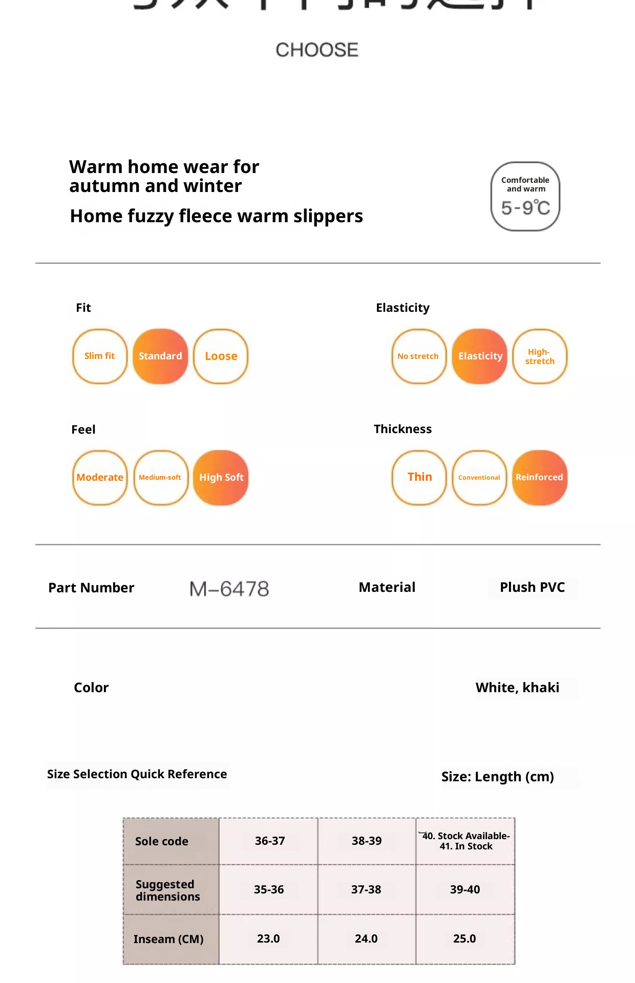 Zees Closed-Toe Cotton Autumn And Indoor Bowknot Warm Thick-Soled Home Furry Slippers For Women, Postpartum Winter_voghion.com