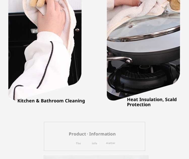 Lillian Cartoon Animal Hand Coral Fleece Bear Gift Bathroom Hanging Absorbent Towel Dropshipping_voghion.com