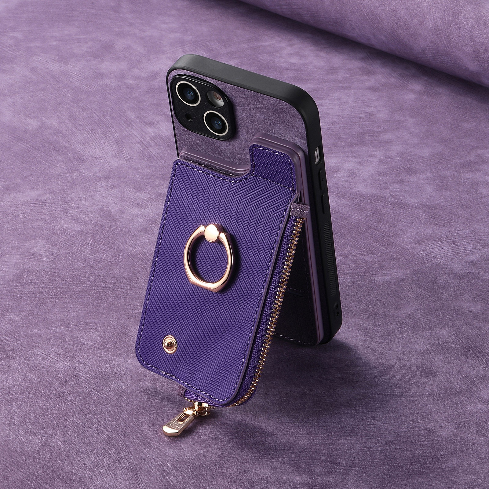 TechGlobe Cross-Border Compatible Samsung Galaxy S25 Ultra Retro Flip Cover Phone Case With Card Slot And Coin Pocket A55/A16_voghion.com