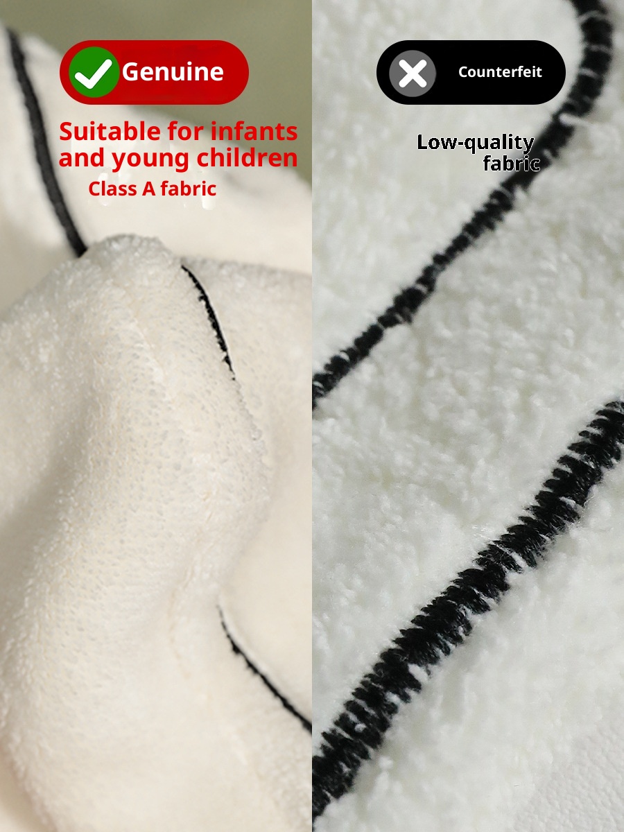 Lillian Original New Modern Simple Kitchen Bathroom White Absorbent Easy-to-Clean Soft Hangable Household Hand Towel_voghion.com