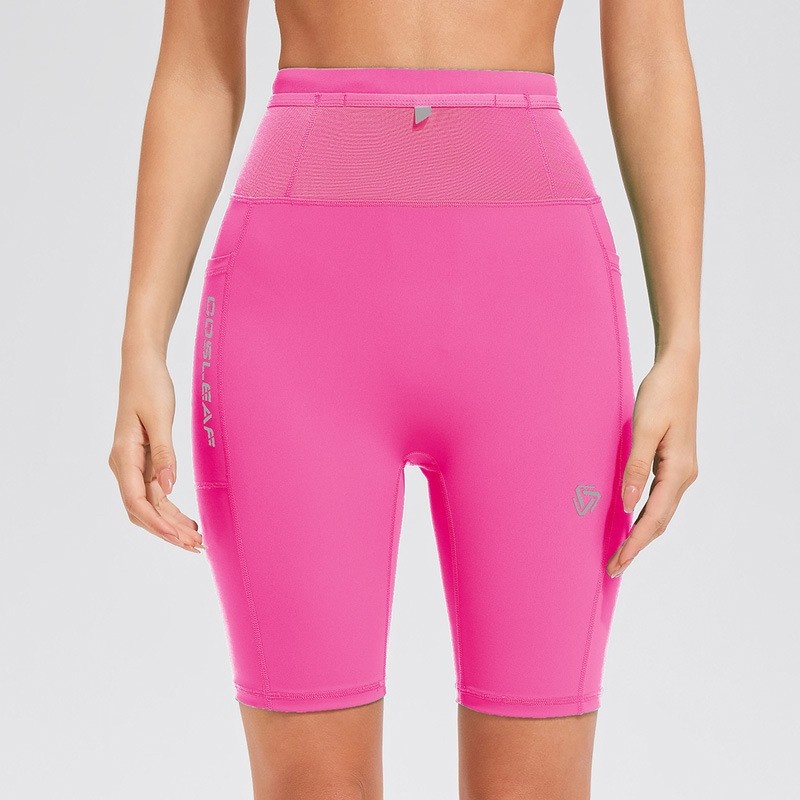 Pantaloni sportivi da corsa e maratona unisex con coulisse e tasche a vita alta, a compressione, per ragazzo_voghion.com