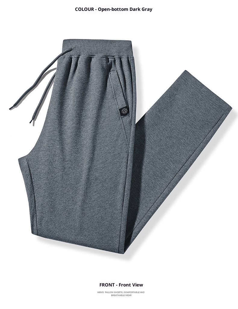 boy Sweatpants Autumn Cotton Loose Casual Men's Joggers Spring Trendy Versatile Cuffed Long Pants Men_voghion.com
