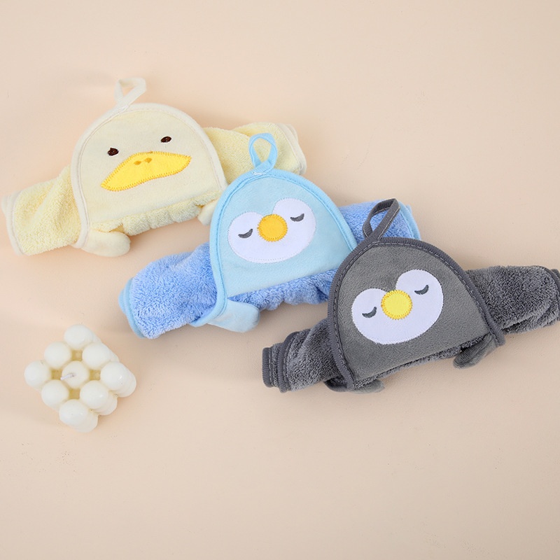 Lillian Trendy Hanging Cute Washing For Children Bathroom Hand Towel Kitchen Wiping Cloth_voghion.com