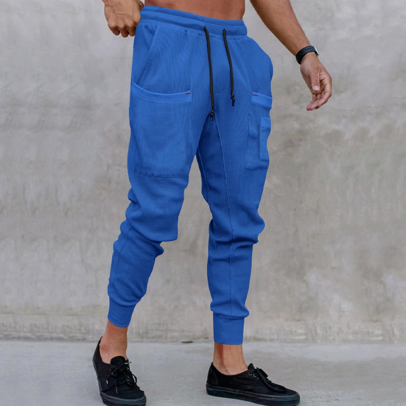 boy 2025 Cross-Border Autumn Sports Sweatpants Loose Joggers Multi-Pocket Men's Casual Long Pants_voghion.com