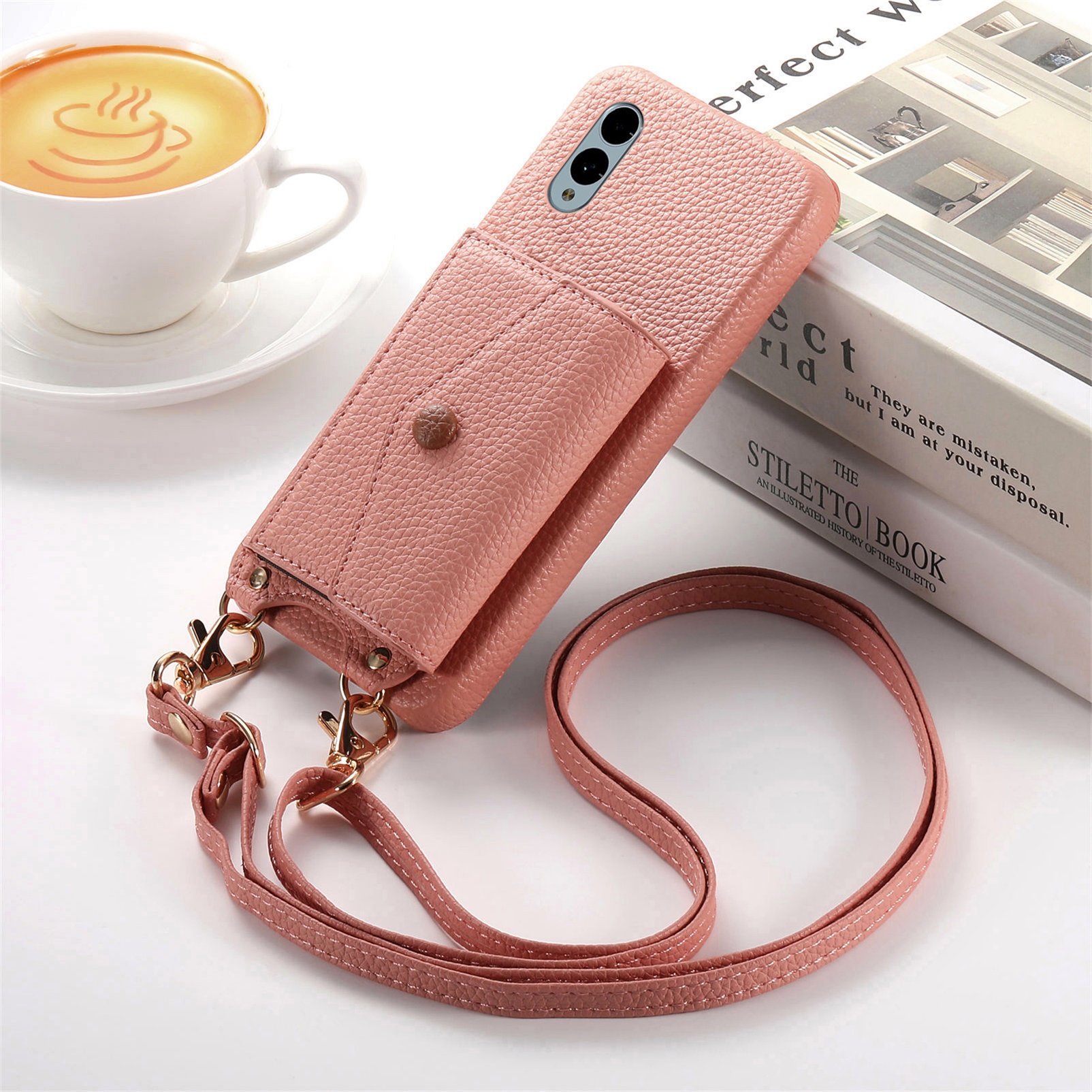 Funda de cuero tipo monedero compatible con Fujitsu WE2 de TechGlobe, compatible con Sony 1VII de séptima generación, con ranura para tarjetas y función atril._voghion.com