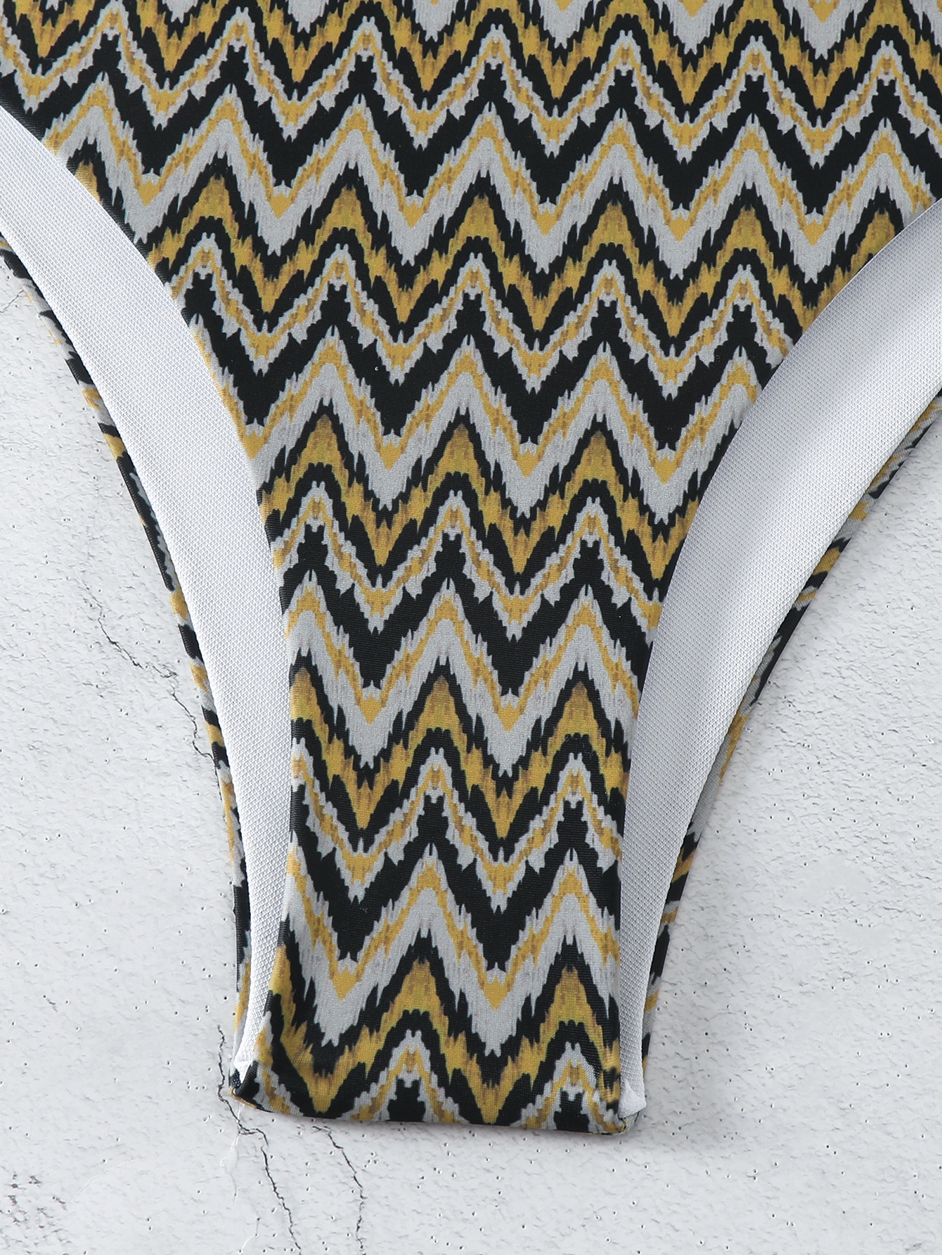 GraceChic GraceChic European And American Women's Swimsuit High-End Sexy Bikini Two-Piece Printed Backless Beach Swimwear Pure Desire Style_voghion.com