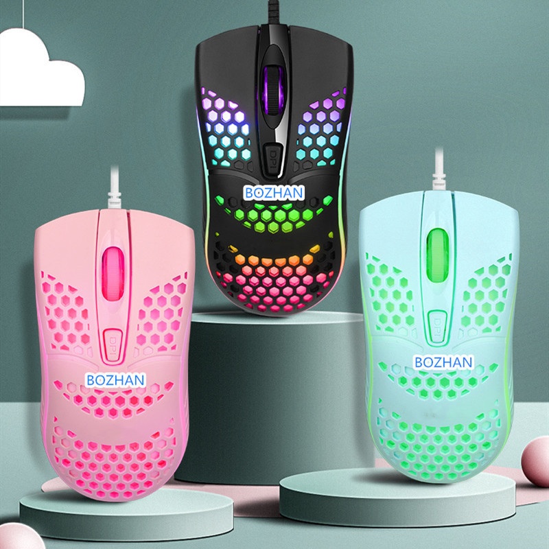 Techglobe KDW 001 Wired For Office Gaming Laptop USB Large Business Home Computer Mouse_voghion.com