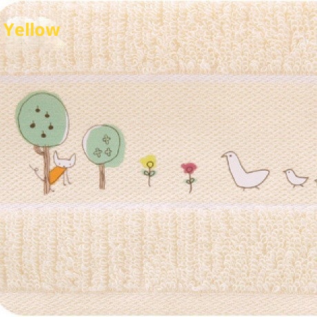 Lillian Pure Cotton Gold Label A-Class Children's Face Wash Soft Household Small Square Hanging Hand Towel Baby Wholesale_voghion.com