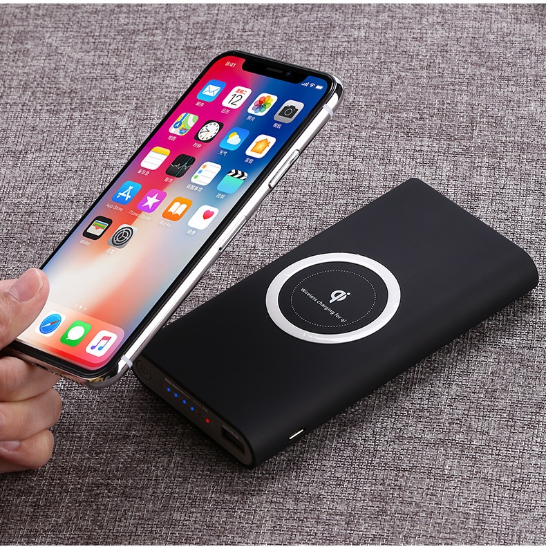 techglobe Neue 10000mAh 3-in-1 Powerbank mit kabellosem Ladegerät, ultradünn, Großhandel_voghion.com
