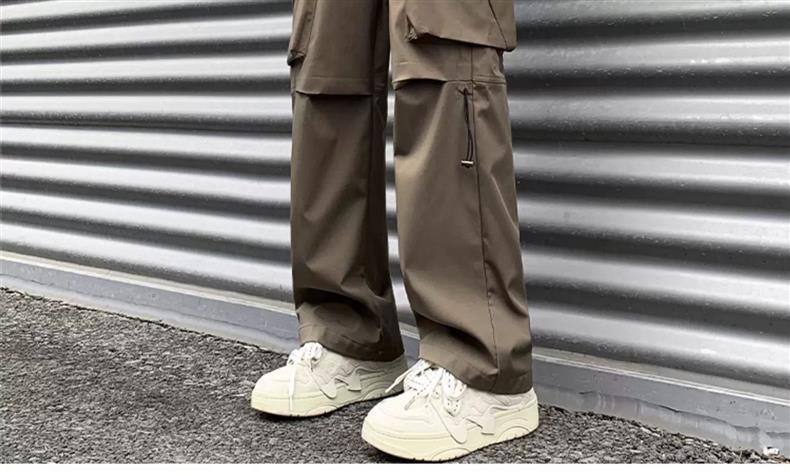 boy New American Style Cargo For Men, Spring And Autumn Trendy Outdoor Functional, Straight-Leg Large Size Casual Long_voghion.com