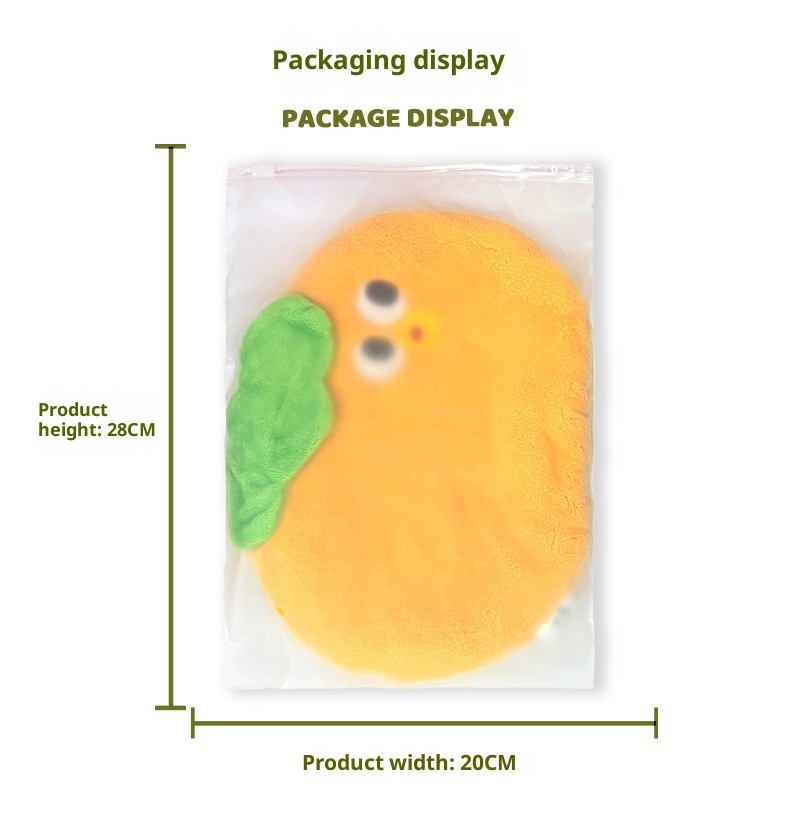 Lillian Xiguo Series Cute Hanging Hand Children's Coral Fleece Absorbent Towel Kitchen Bathroom Dual-use Handkerchief_voghion.com