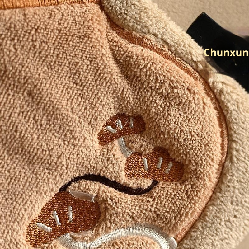 Lillian New Chinese Style Bathroom Towel Hanging Kitchen Absorbent Thickened Quick-Dry Odorless Hand Cloth Coral Fleece_voghion.com
