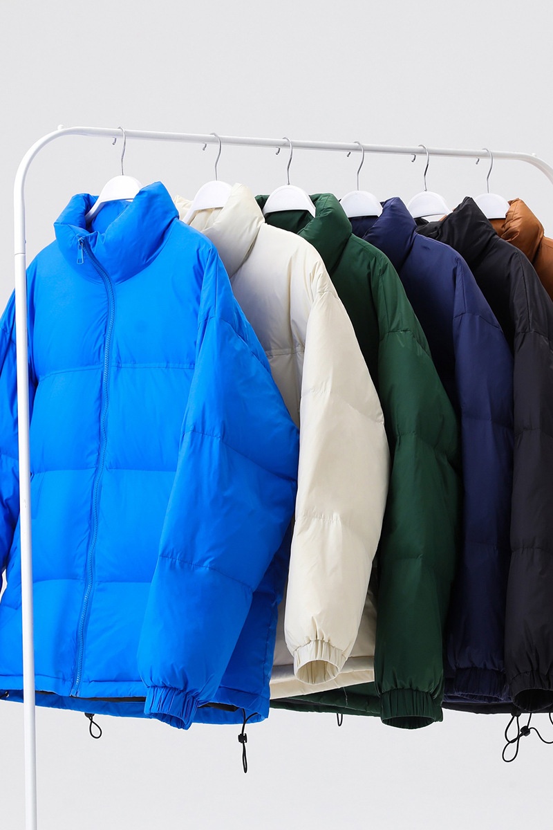 ActiveGo 2023 Winter Short Thickened Jacket Unisex White Duck Warm Top Casual Trendy Down Coat_voghion.com