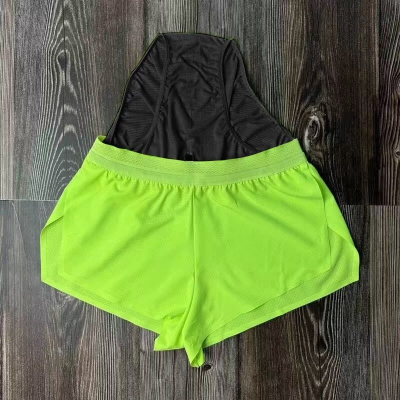 boy Sports Student Training Woven Ice Silk Cool Feel With Inner Lining Fitness Track And Field Swimming Marathon Running_voghion.com