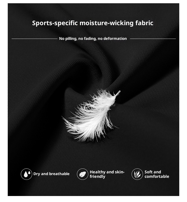 Cross-Border Kompressions-Sporttights für Herren, geeignet für Laufen, Fitness, Training, Marathon, hochelastisch, schweißabsorbierend und atmungsaktiv._voghion.com