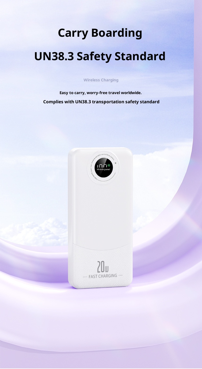 techglobe Super Fast Charging Bank With Four Cables 2000mAh Large Capacity PD 20W Custom Gift Mobile Power Supply_voghion.com