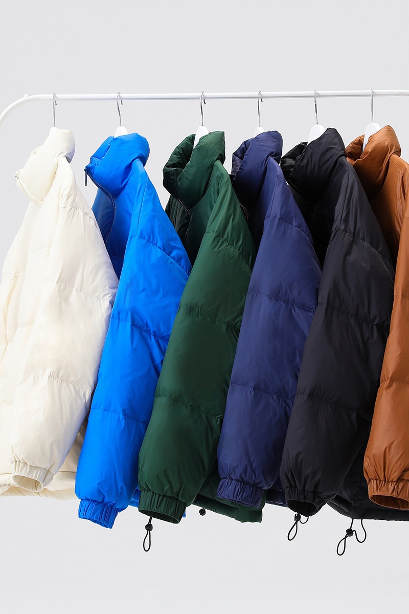 ActiveGo 2023 Winter Short Thickened Jacket Unisex White Duck Warm Top Casual Trendy Down Coat_voghion.com