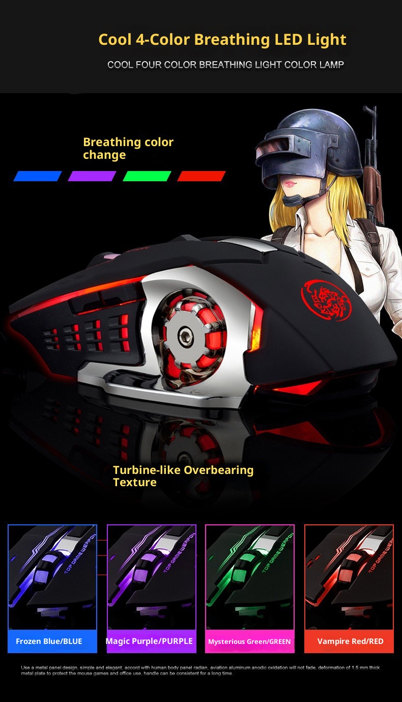 Techglobe Wireless Mouse Bluetooth Dual Mode Rechargeable E-Sports Game Silent Popular Cross-Border Dropshipping_voghion.com