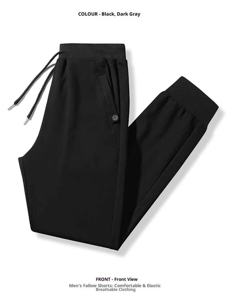 boy Sweatpants Autumn Cotton Loose Casual Men's Joggers Spring Trendy Versatile Cuffed Long Pants Men_voghion.com