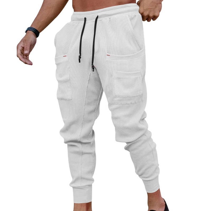 boy 2025 Cross-Border Autumn Sports Sweatpants Loose Joggers Multi-Pocket Men's Casual Long Pants_voghion.com