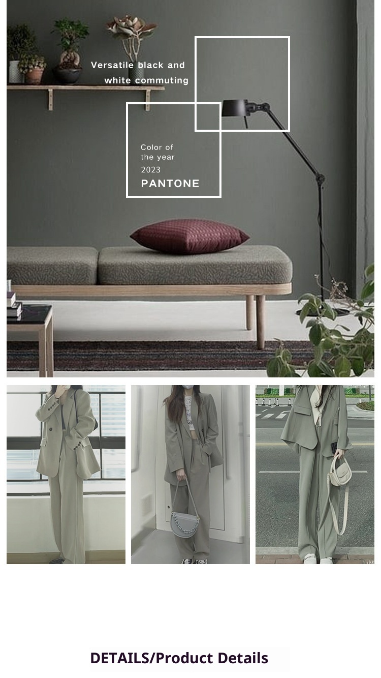 girl Girl [Shengdu] Autumn New Suit Set Elegant Slim Single-Breasted Professional Blazer Women's Skirt_voghion.com