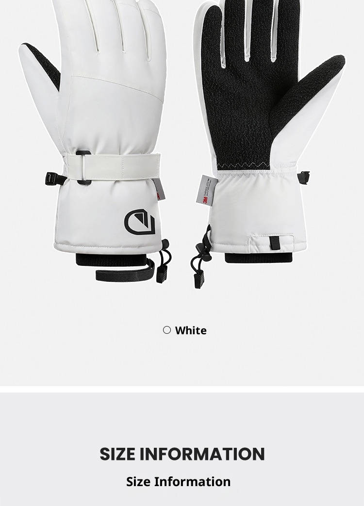 Boy Boy Boy Kevlar Ski- und Fahrradhandschuhe Touchscreen Winter Wasserdicht Winddicht Fleecegefüttert Warm Outdoor Bergsteigen_voghion.com