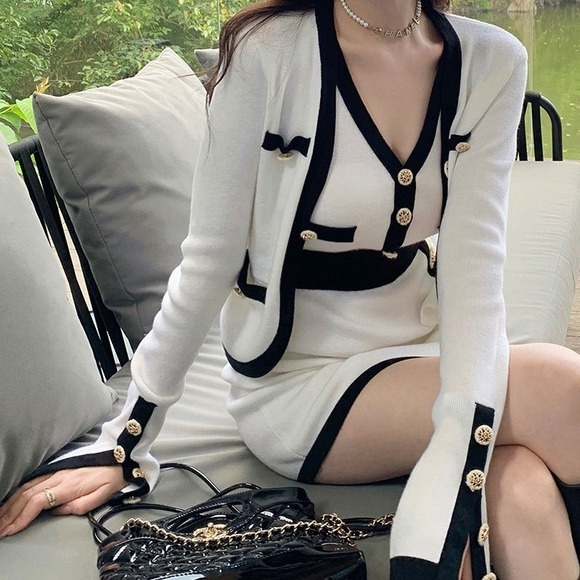 girl Girl YIMENG Light High-End Feel Black Velvet Peak Lapel Women's Blazer Waist-Cinching Vest Straight-Leg Pants Suit_voghion.com