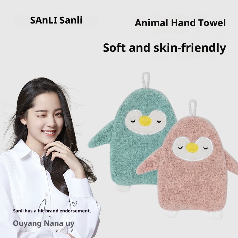 Lillian Sanli Cartoon Kitchen Hanging Hand Towel *1_voghion.com