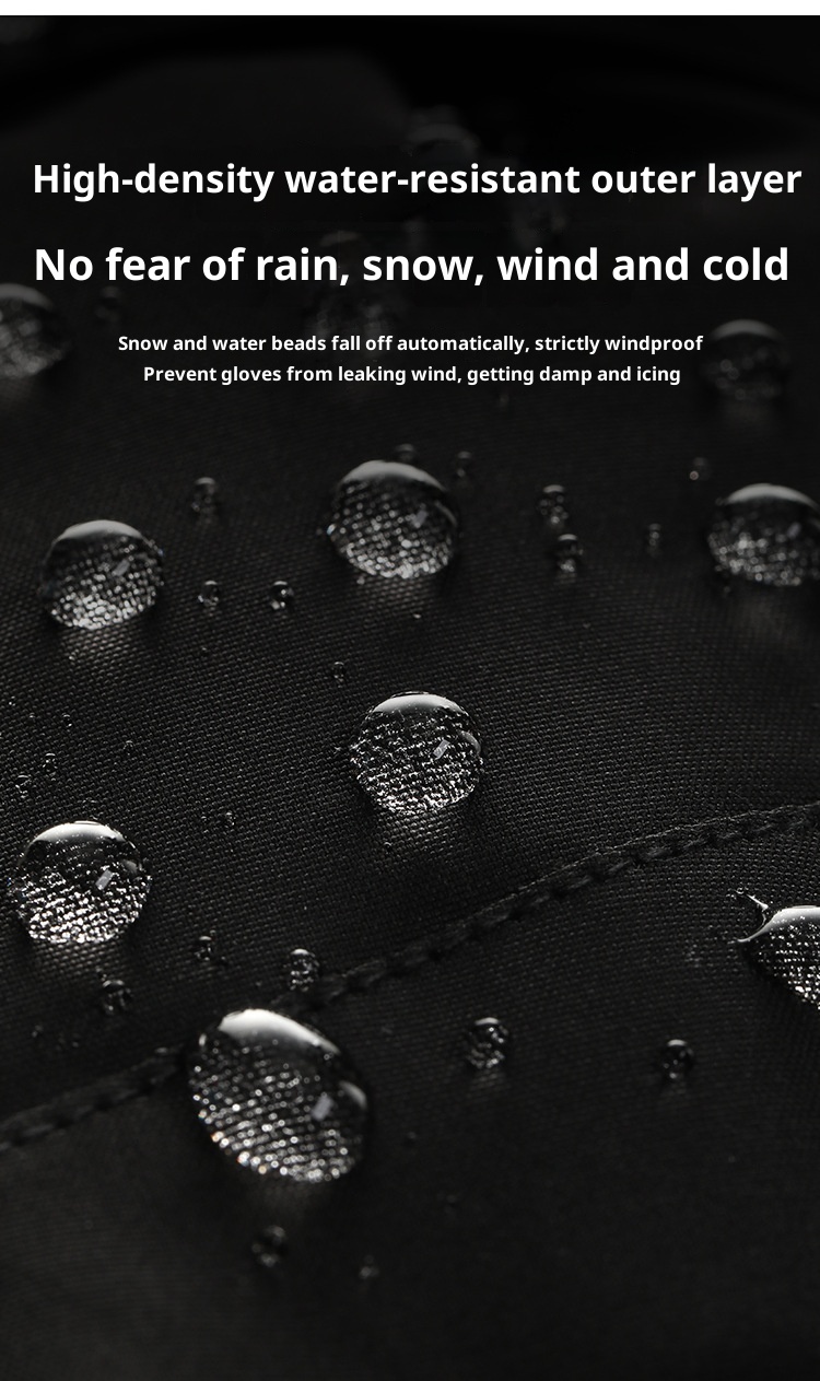 Boy Boy Boy Kevlar Ski- und Fahrradhandschuhe Touchscreen Winter Wasserdicht Winddicht Fleecegefüttert Warm Outdoor Bergsteigen_voghion.com