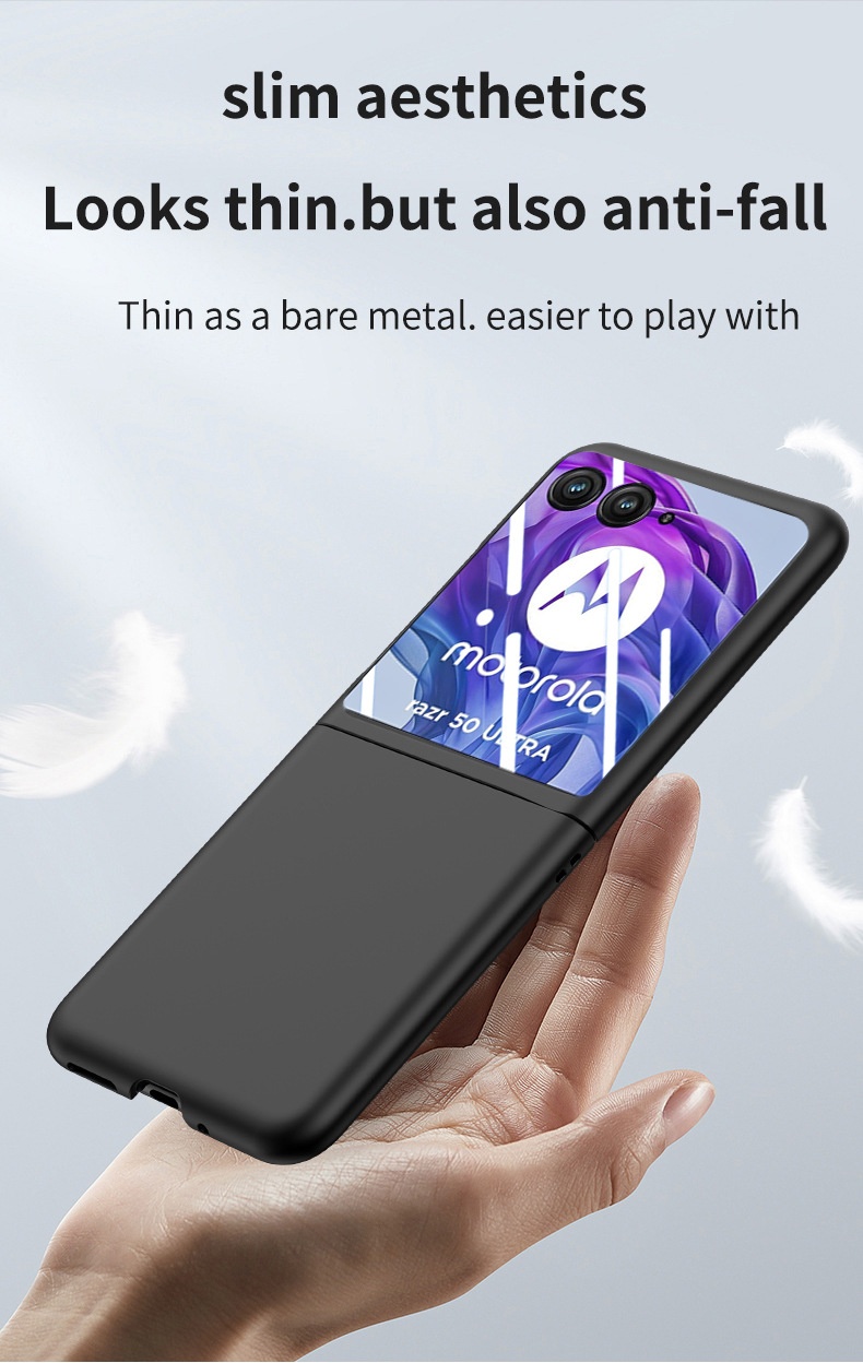 TechGlobe compatibile con Motorola Razr 60 Ultra Custodia e protezione per telefono con spray olio integrato Skin Feel Schermo pieghevole_voghion.com