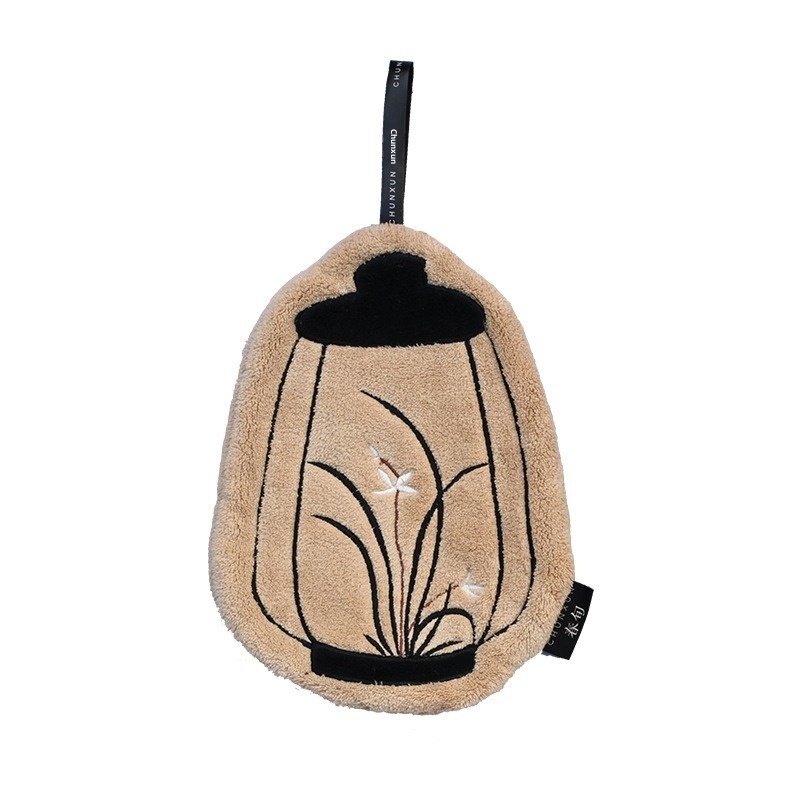 Lillian New Thickened Hanging Super Absorbent Bathroom Quick-Dry Coral Fleece Non-Stinky Kitchen Soft Hand Towel_voghion.com