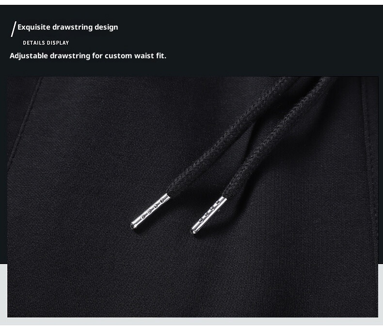 boy 2025 Autumn Winter Jogger Pure Cotton Casual Pants Men's Versatile Zipper Pocket Slim Fit Two-Slit_voghion.com