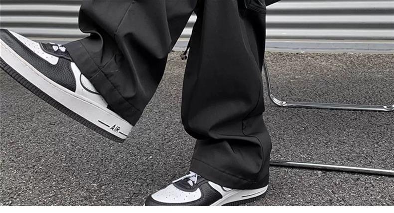 boy New American Style Cargo For Men, Spring And Autumn Trendy Outdoor Functional, Straight-Leg Large Size Casual Long_voghion.com