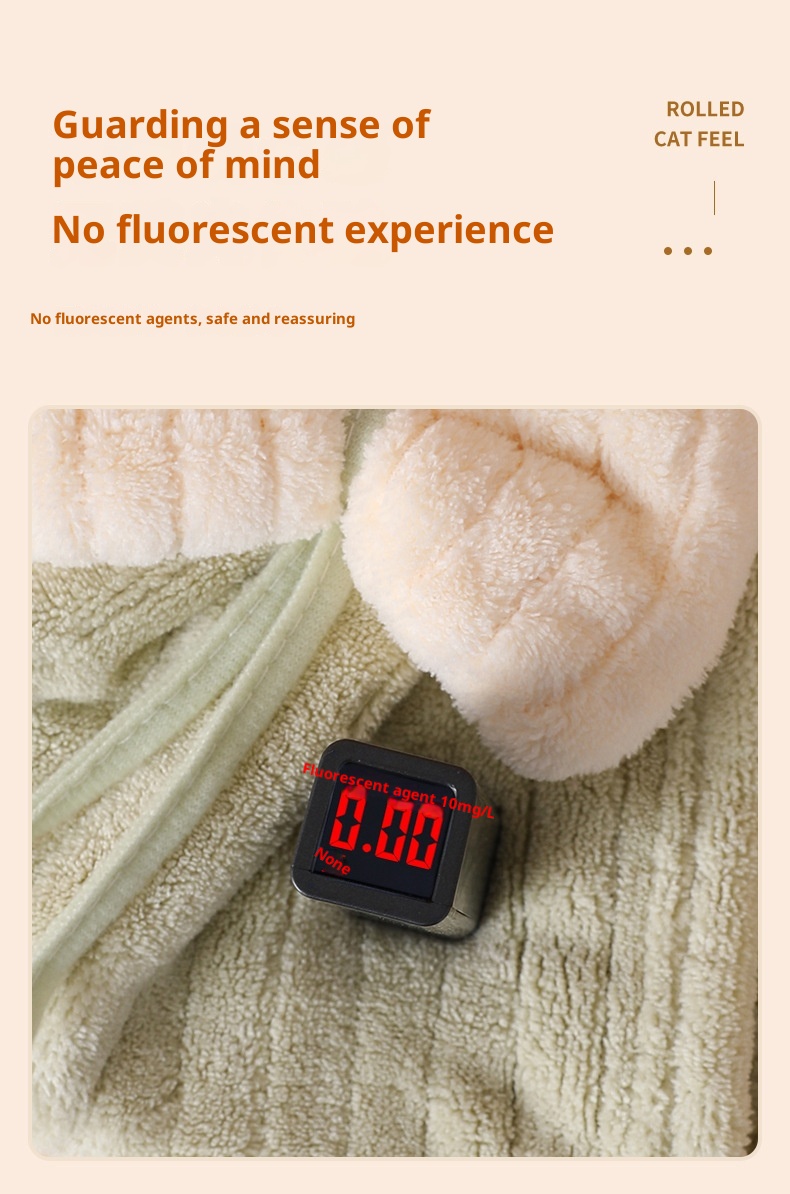 Lillian Hanging Cute Cartoon Bowknot Absorbent Towel Coral Fleece Bathroom Kitchen Hand Cloth_voghion.com