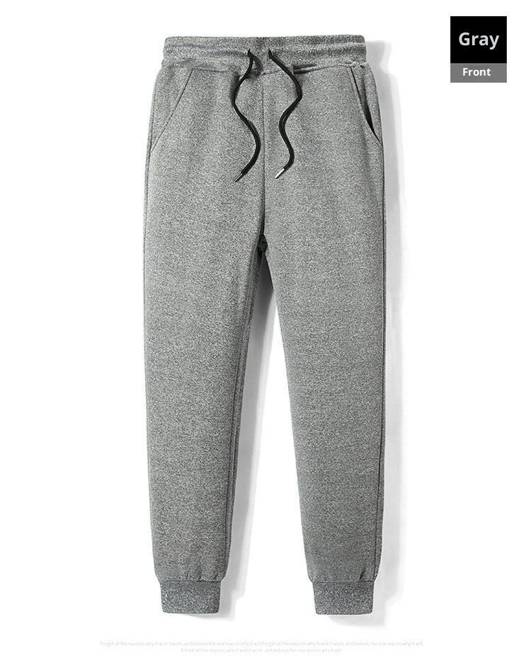Wintersportbroek voor heren, casual warme lamswollen dikke fleece joggingbroek met boorden, herenbroek met rechte pijpen en lange broek,_voghion.com